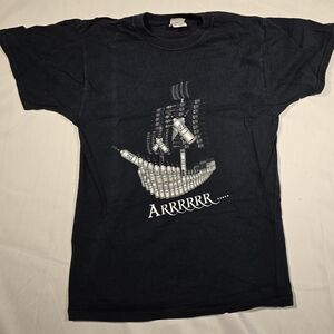 UV Coconut Vodka Pirate Ship "ARRRRRR..."  T Shirt Size M